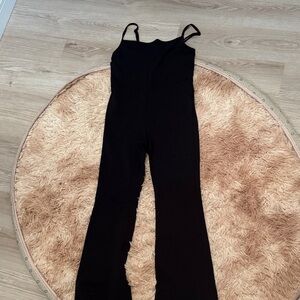 Black Women's Spandex Jumpsuit